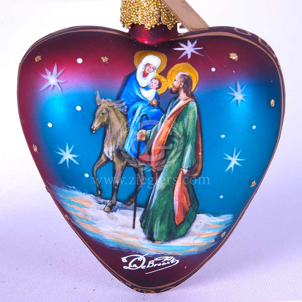 F.C Zieglers Hand Painted Ornament