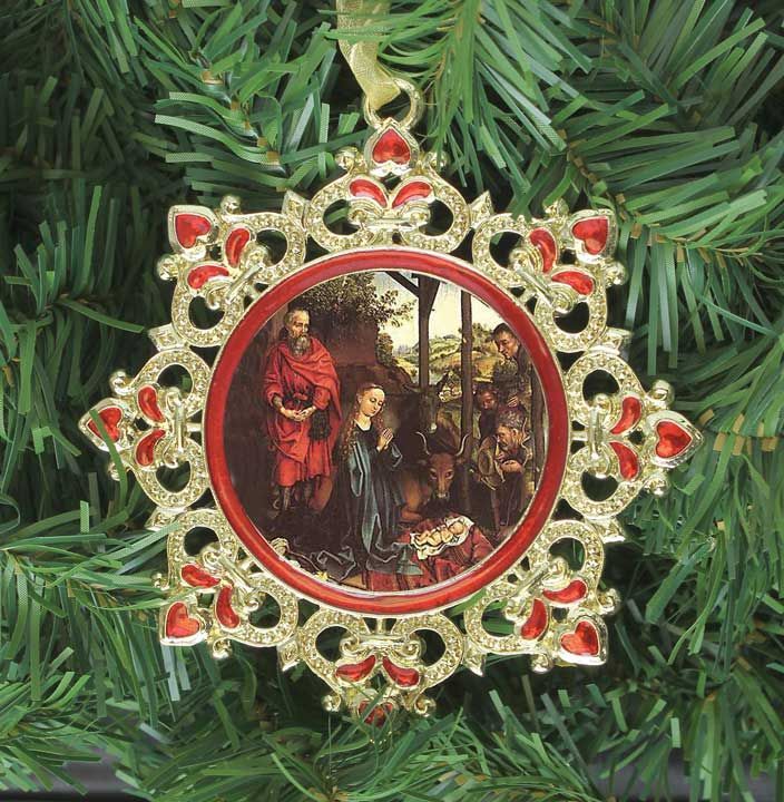 F.C Zieglers Nativity Style Ornament