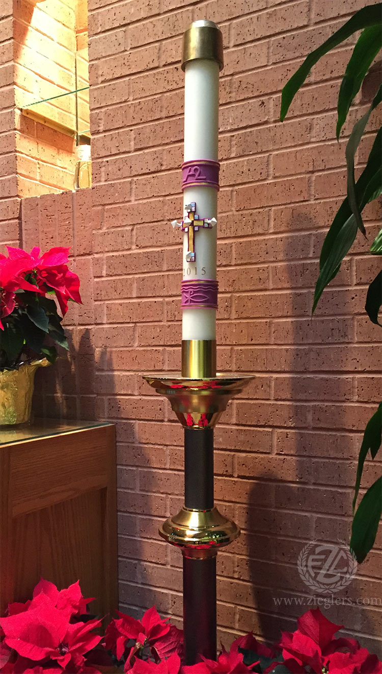 Easter Candle 2024 Brook Collete