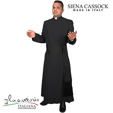 Preist Cassock Siena Design