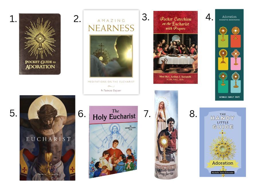 Eucharist Adoration Devotionals Devotional Eucharist Items