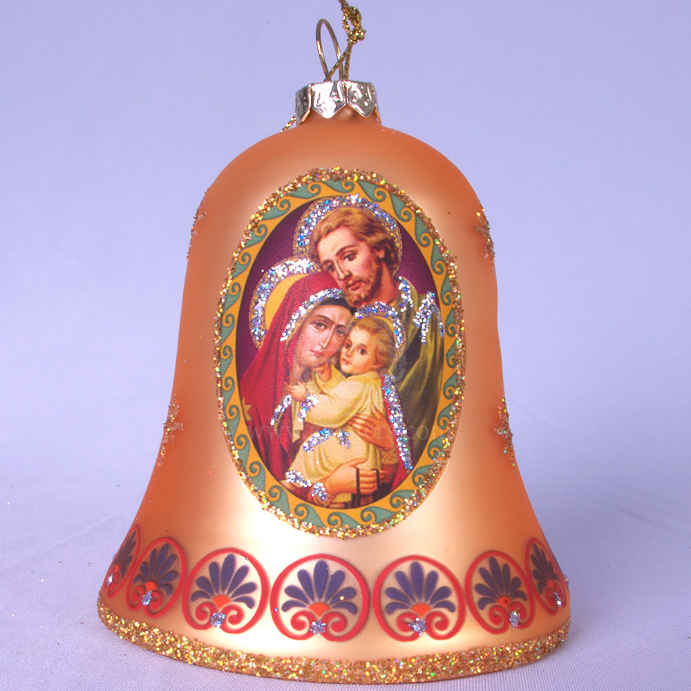 F.C Zieglers Holy Family Ornament Bell