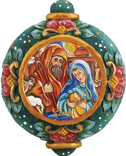 F.C Ziegler Holy Family Ornament