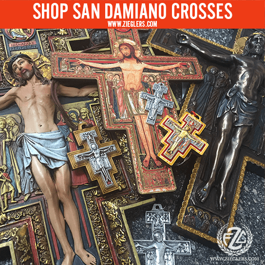 Shop San Damiano Crosses and Crucifixes